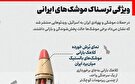 اینوگرافیک | ویژگی ترسناک موشک‌های بالستیک ایران در حمله به اسرائیل