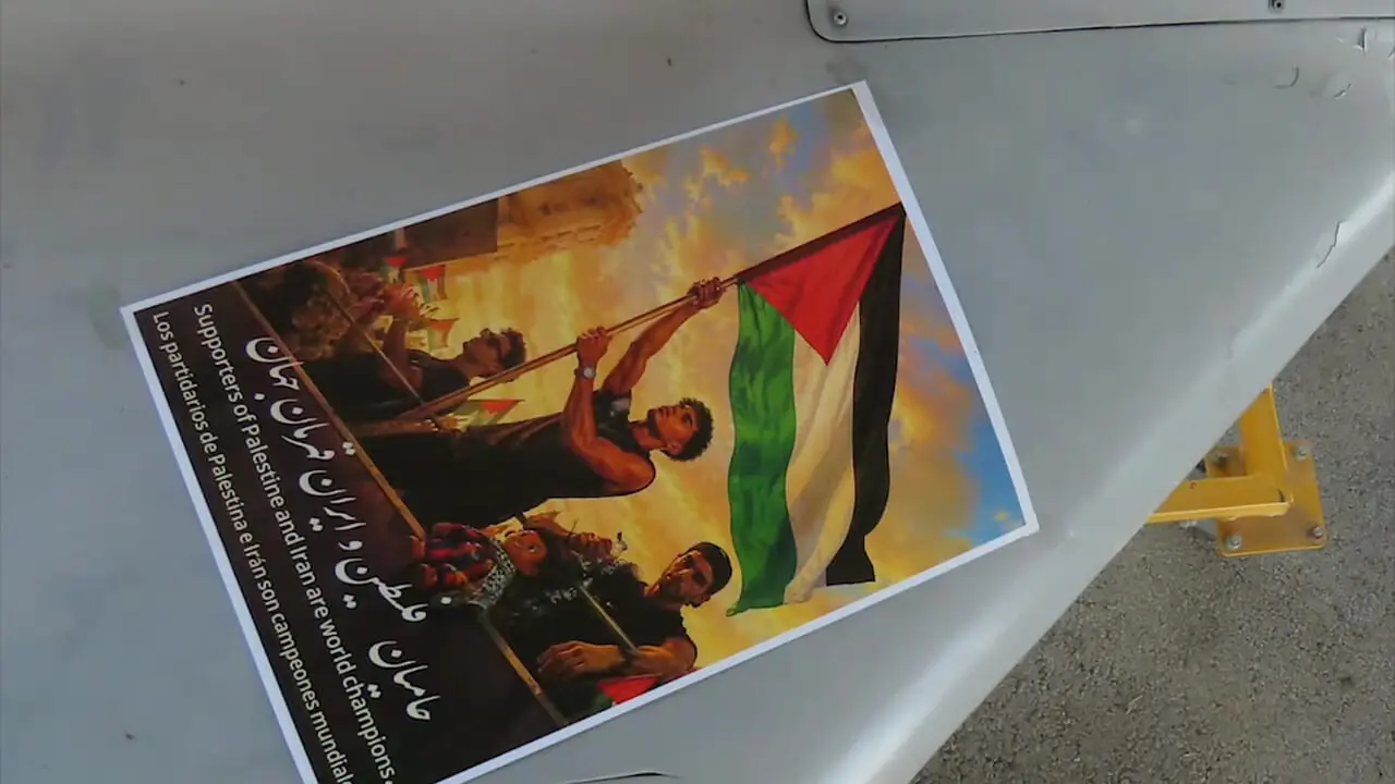 عکس یامال روی پهپاد انتحاری شاهد قبل از شلیک