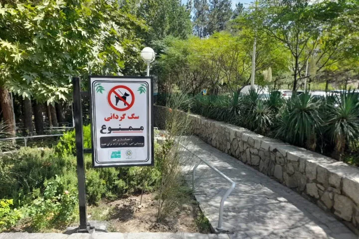 ممنوعیت سگ‌گردانی در بوستان‌ها و فضاهای سبز مشهد