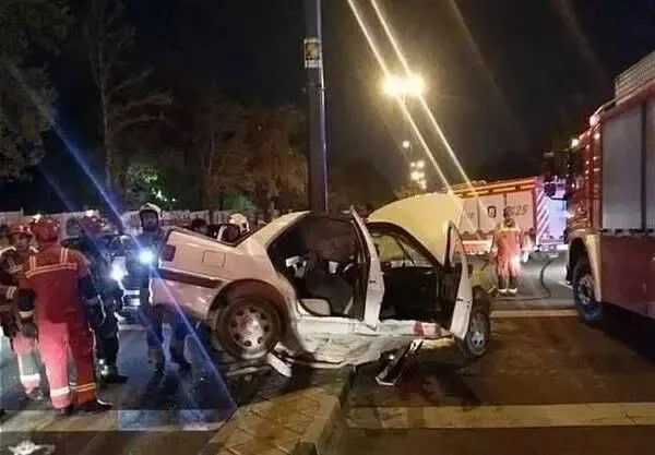 برخورد خودرو با تجمع مردمی در مشهد چهار فوتی برجای گذاشت
