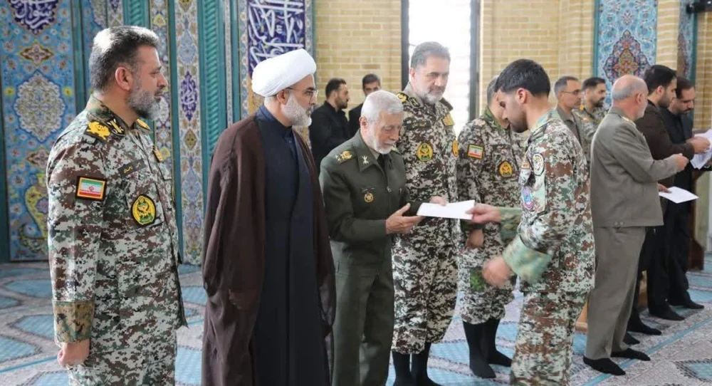 تجلیل از دانش‌آموختگان دانشگاه افسری پدافند هوایی ارتش