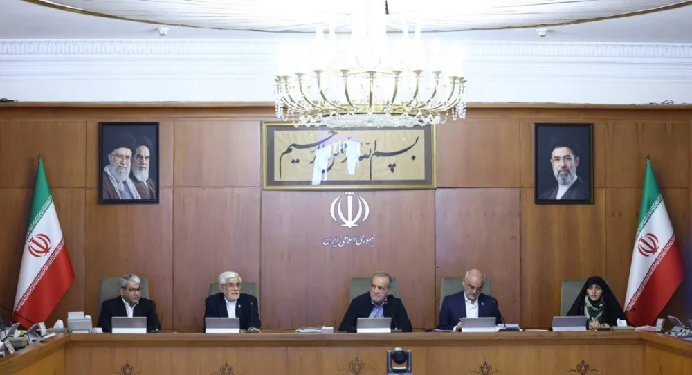 عکس/جلسه هیئت دولت ۶ آبان ۱۴۰۵